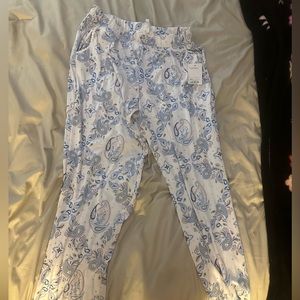 SUPER SOFT AND SILKY pajamas pants, new with tags!